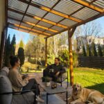 banguotas polikarbonatas diamond bronza