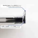 aliumininis polikarbonato profilis f uzbaigimams