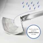 aliumininis latako profilis polikarbonatui