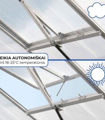 automatinis stoglangio atidarytuvas