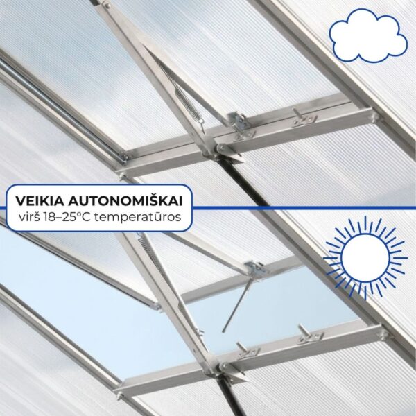 automatinis stoglangio atidarytuvas