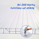 Polikarbonatas šiltnamiui (rulonuose) - Image 3