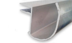 aliuminis latako profilis uzbaigimui polikarbonatui