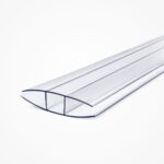 sujungimo profilis polikarbonatinis h skaidrus