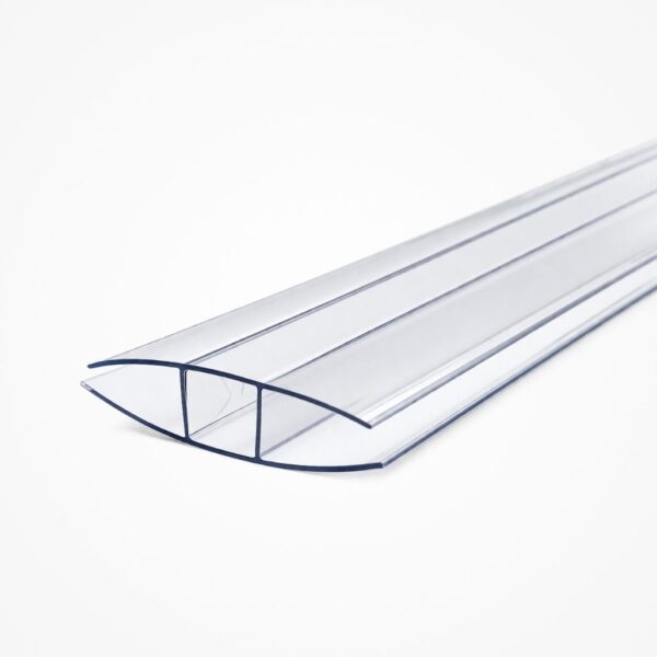 sujungimo profilis polikarbonatinis h skaidrus